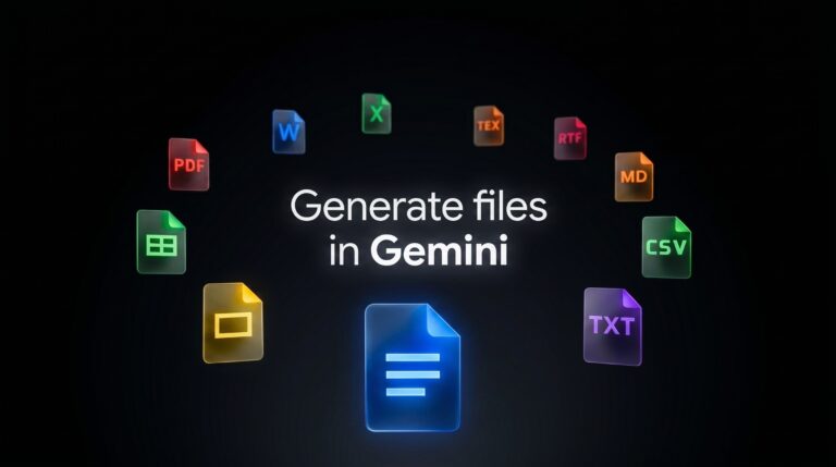Gemini ya genera documentos nativos y descargables en el chat