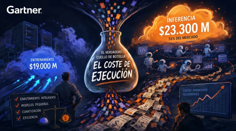 El coste de ejecución se convierte en el verdadero cuello de botella de la inteligencia artificial empresarial